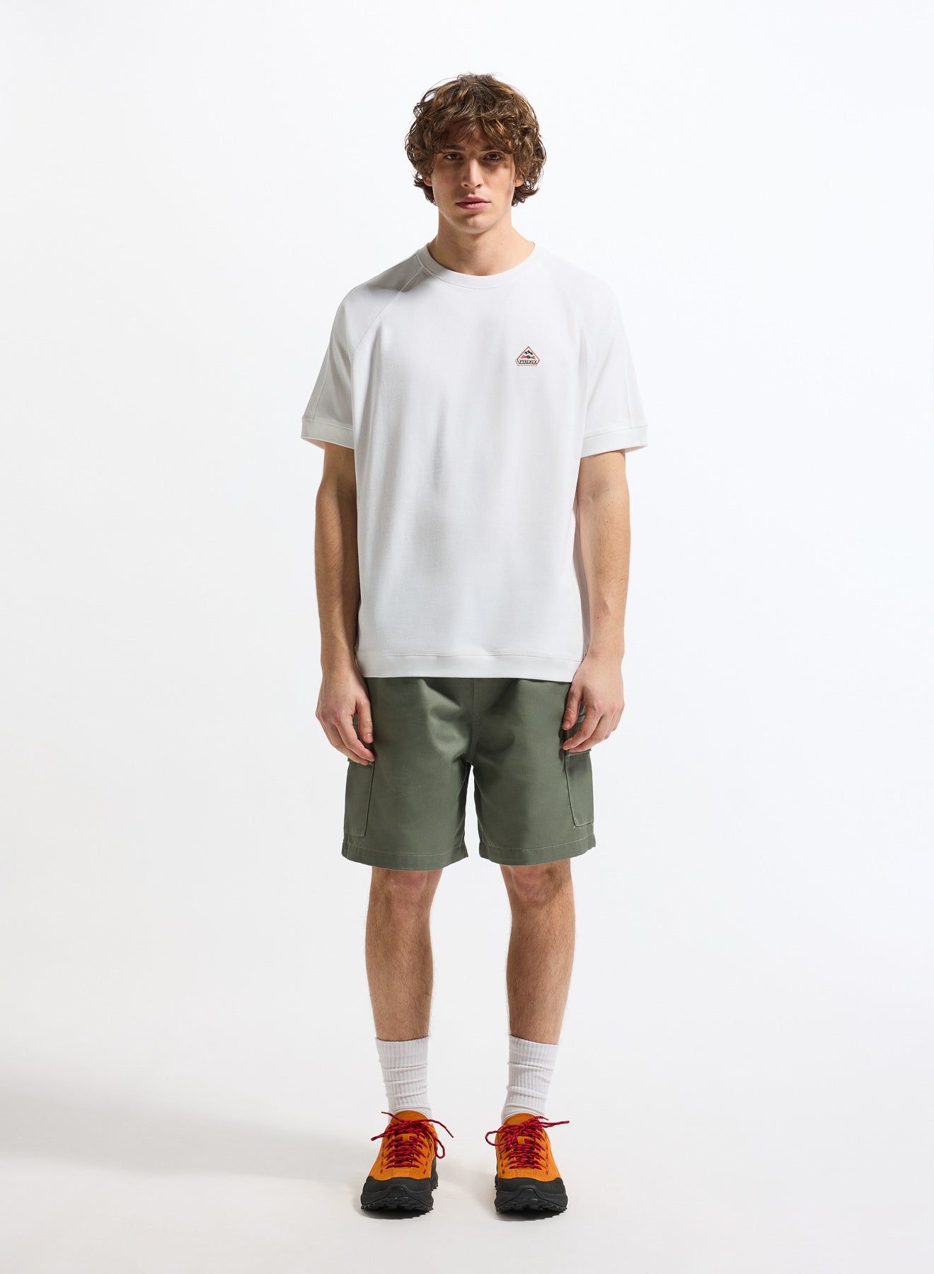 pyrenex-peak-t-shirt-unisexe-coton-bio-blanc image 2