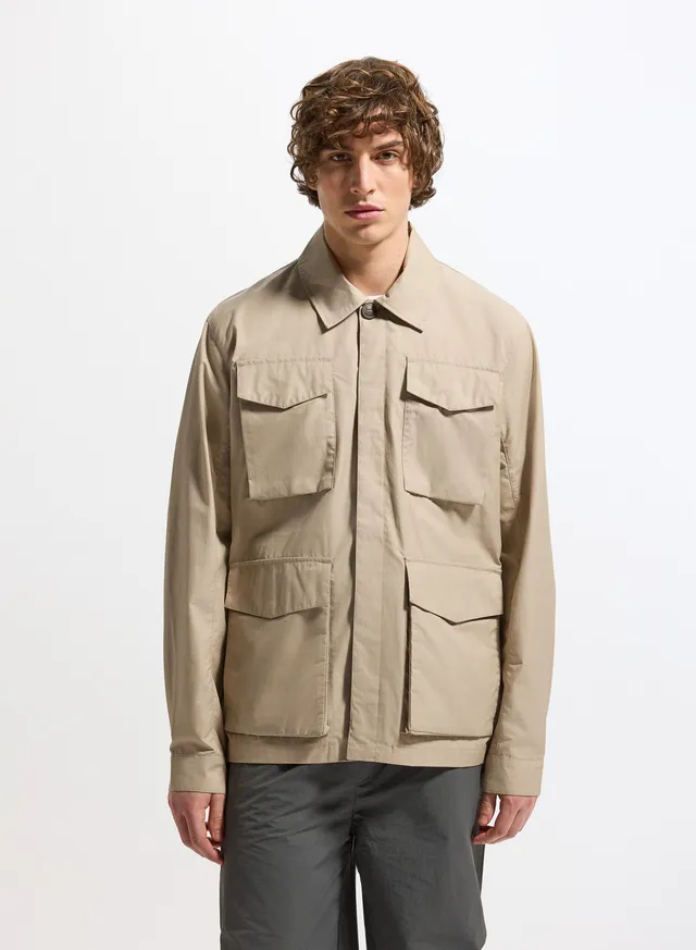 pyrenex-field-veste-l-g-re-homme-beige-style-militaire image 1