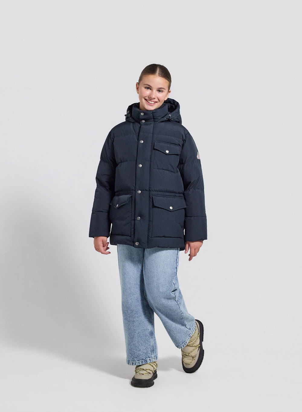 pyrenex-soal-doudoune-hiver-enfant-bleu-marine image 4