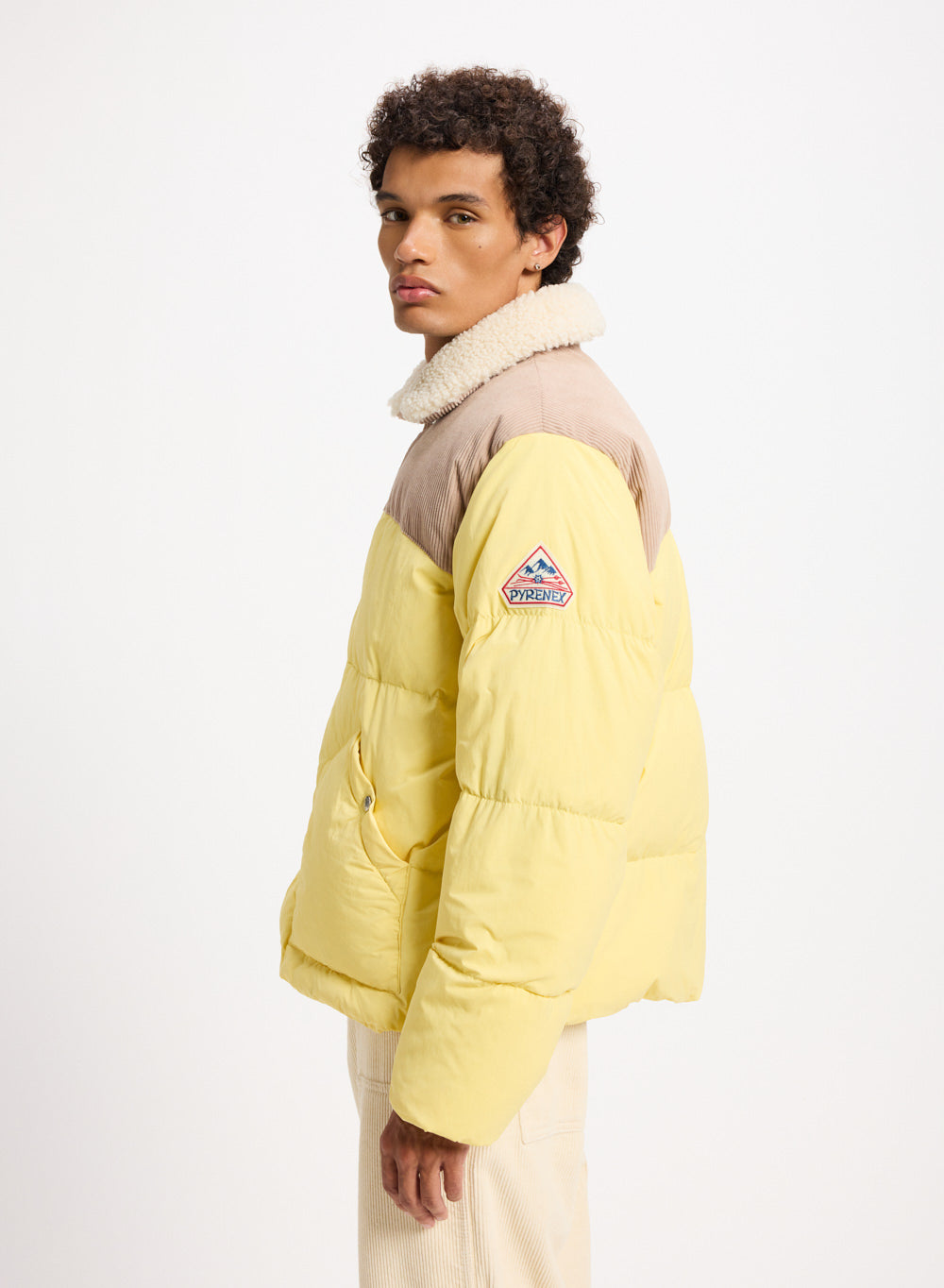 pyrenex-fiery-doudoune-hiver-jaune-unisexe image 3