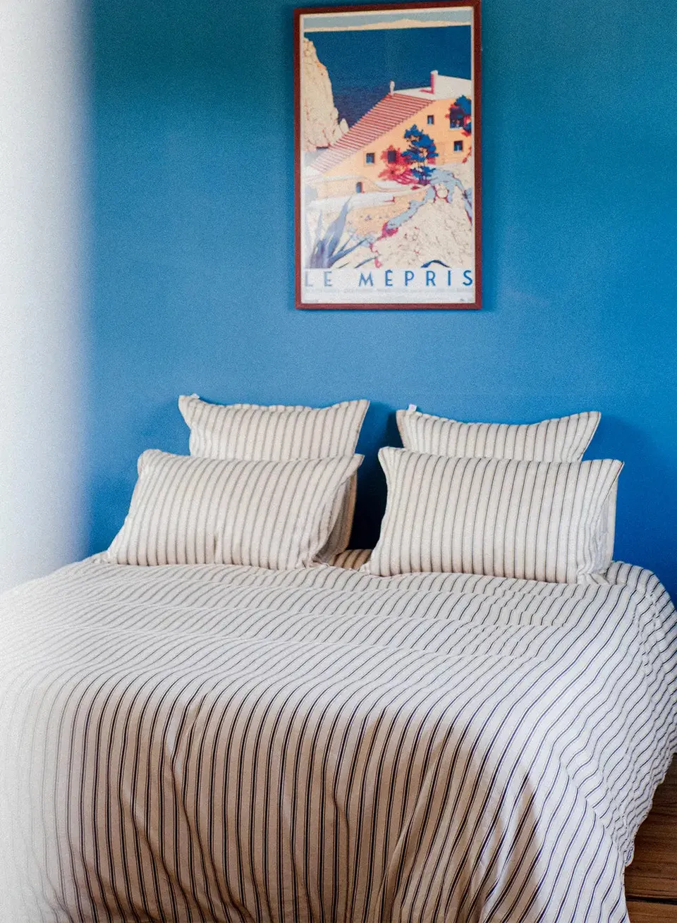 pyrenex-lily-housse-de-couette-coton-bio-et-tencel-rayures-marron-cru image 1