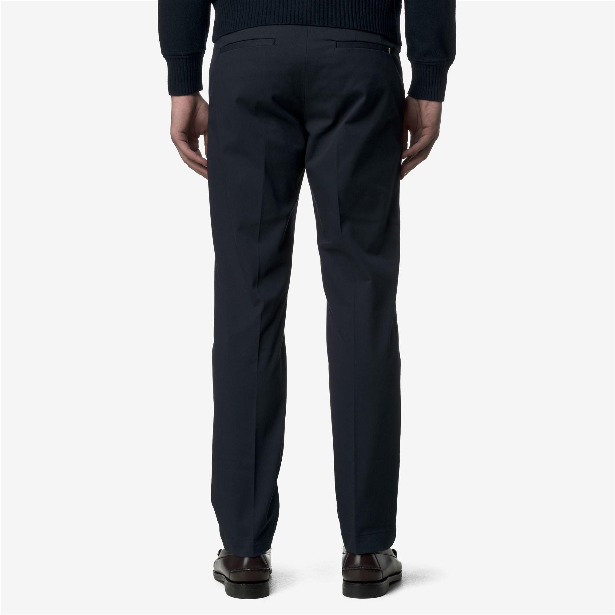 k-way-ailton-twill-tech-pantalon-chino-homme-blue-depth image 3