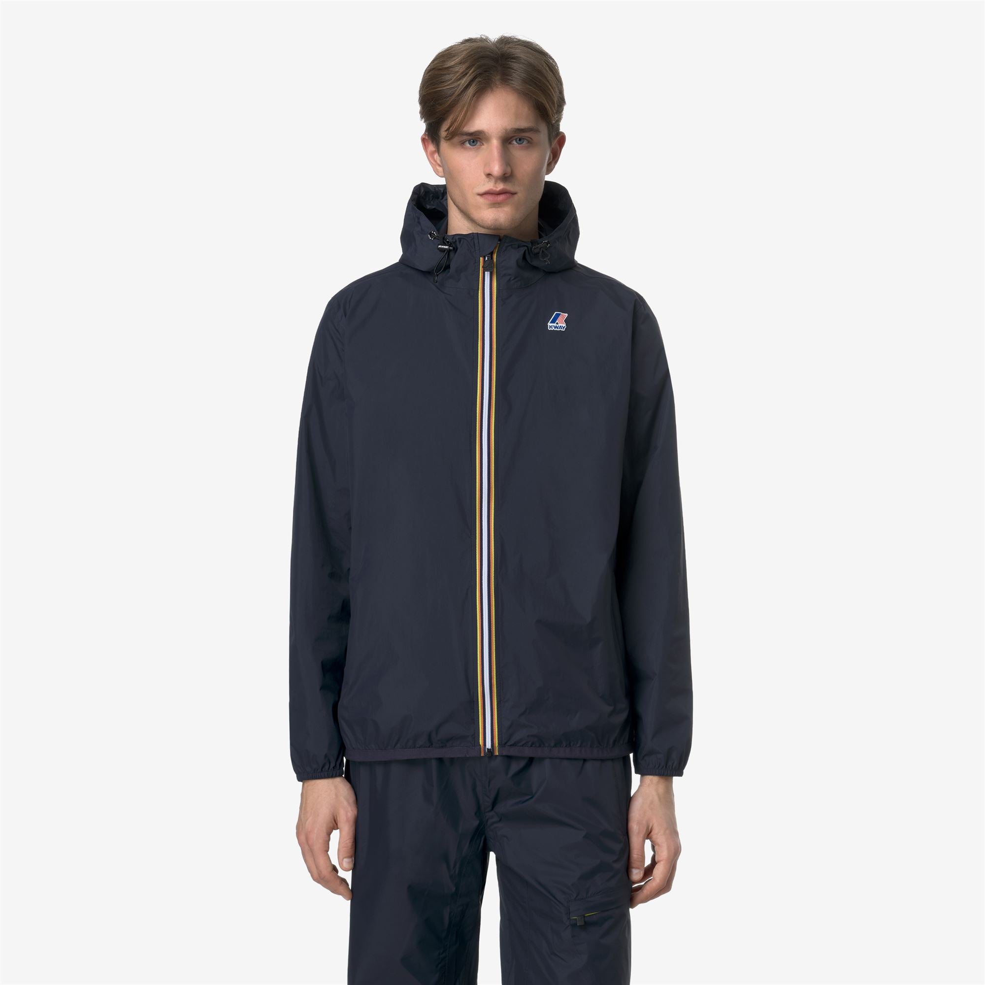 k-way-le-vrai-4-0-claude-veste-coupe-vent-unisexe-blue-depth image 2