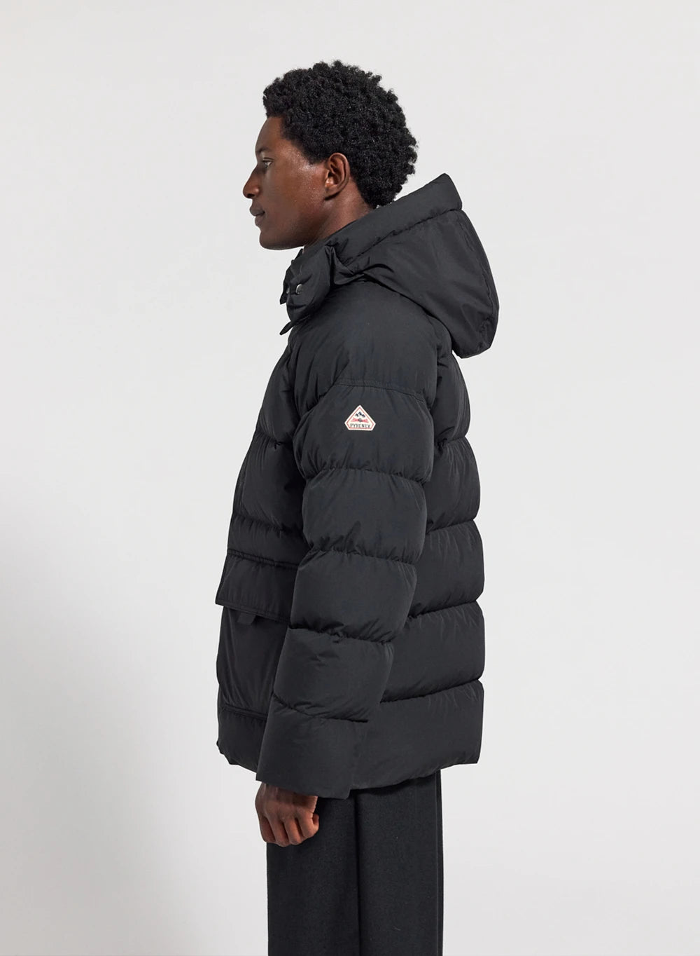 doudoune-hiver-homme-pyrenex-voyager-noire-duvet-naturel image 3