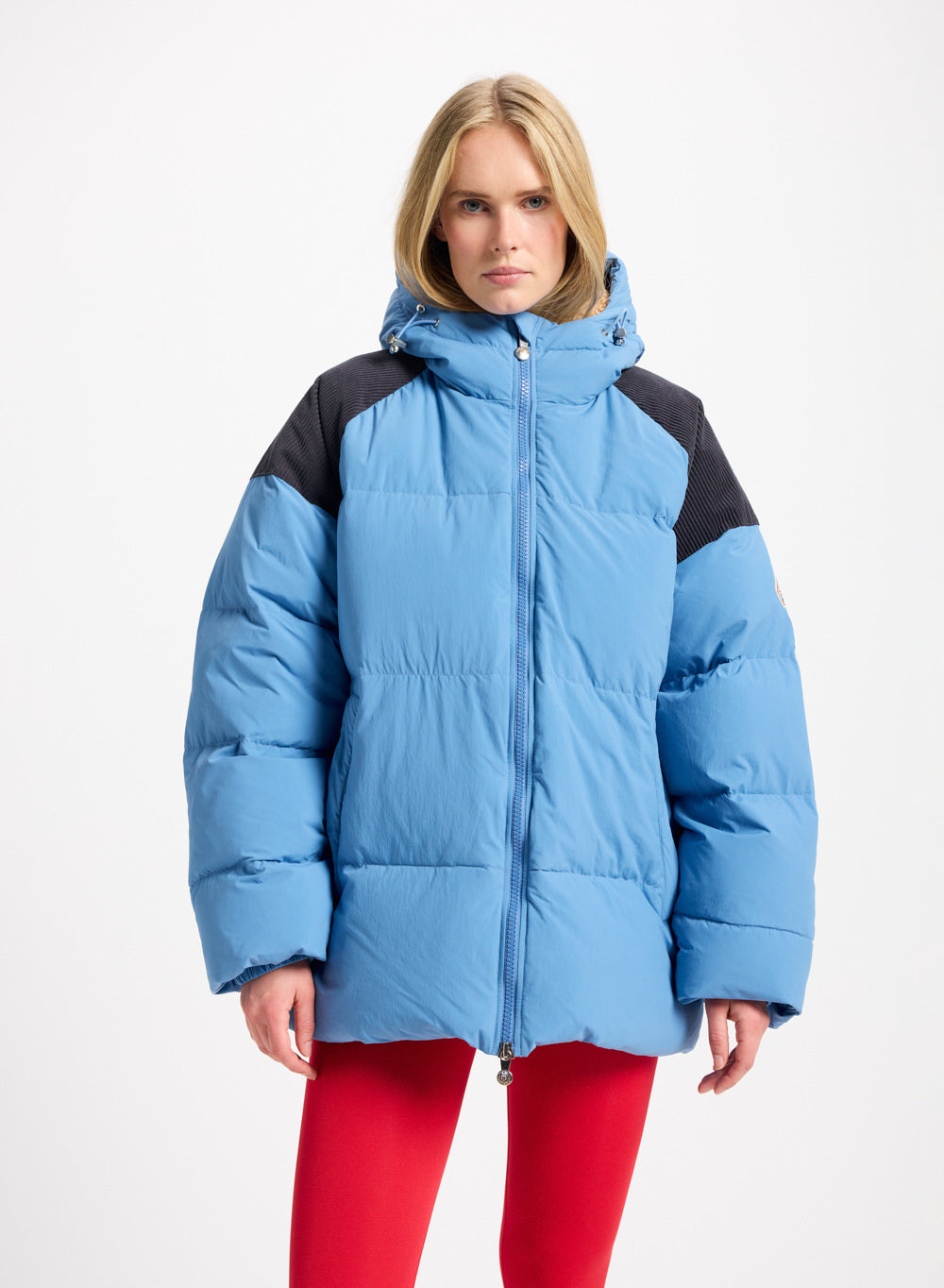pyrenex-retro-sten-doudoune-unisexe-en-duvet-naturel-bleu-ciel image 2