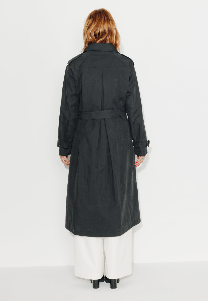 trench-coat-amandier-trench-long-ceintur-noir image 4