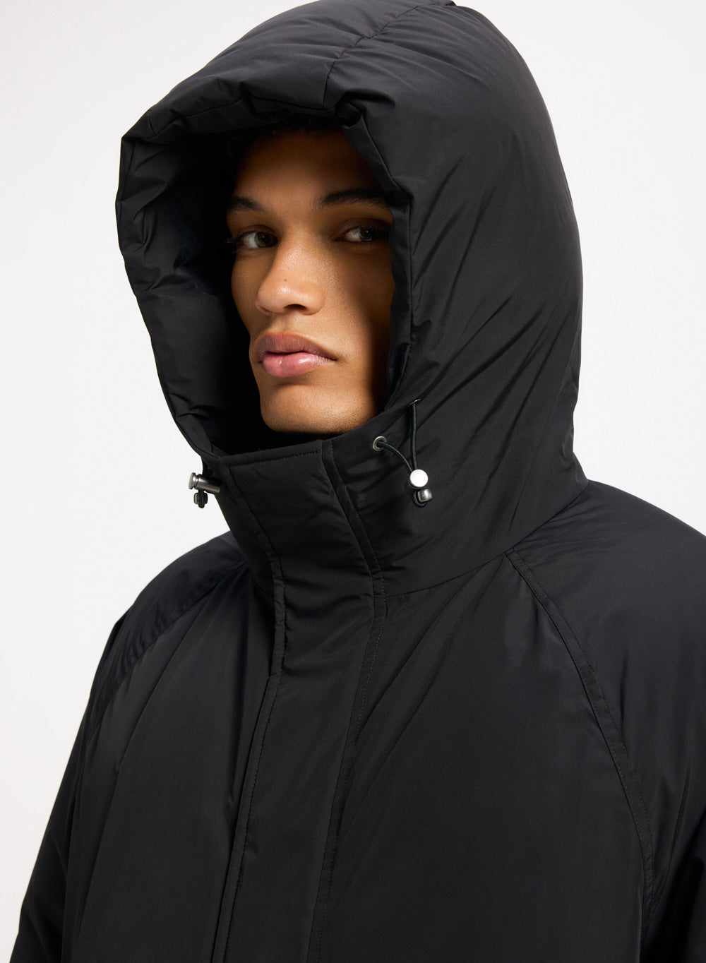 pyrenex-spark-parka-capuche-homme-duvet-naturel-noire image 5