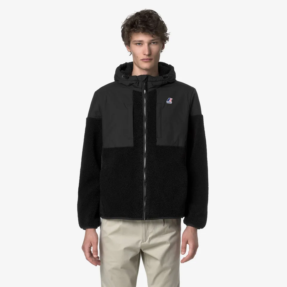 k-way-samson-4-0-orsetto-polaire-sherpa-unisexe-black-pure image 1
