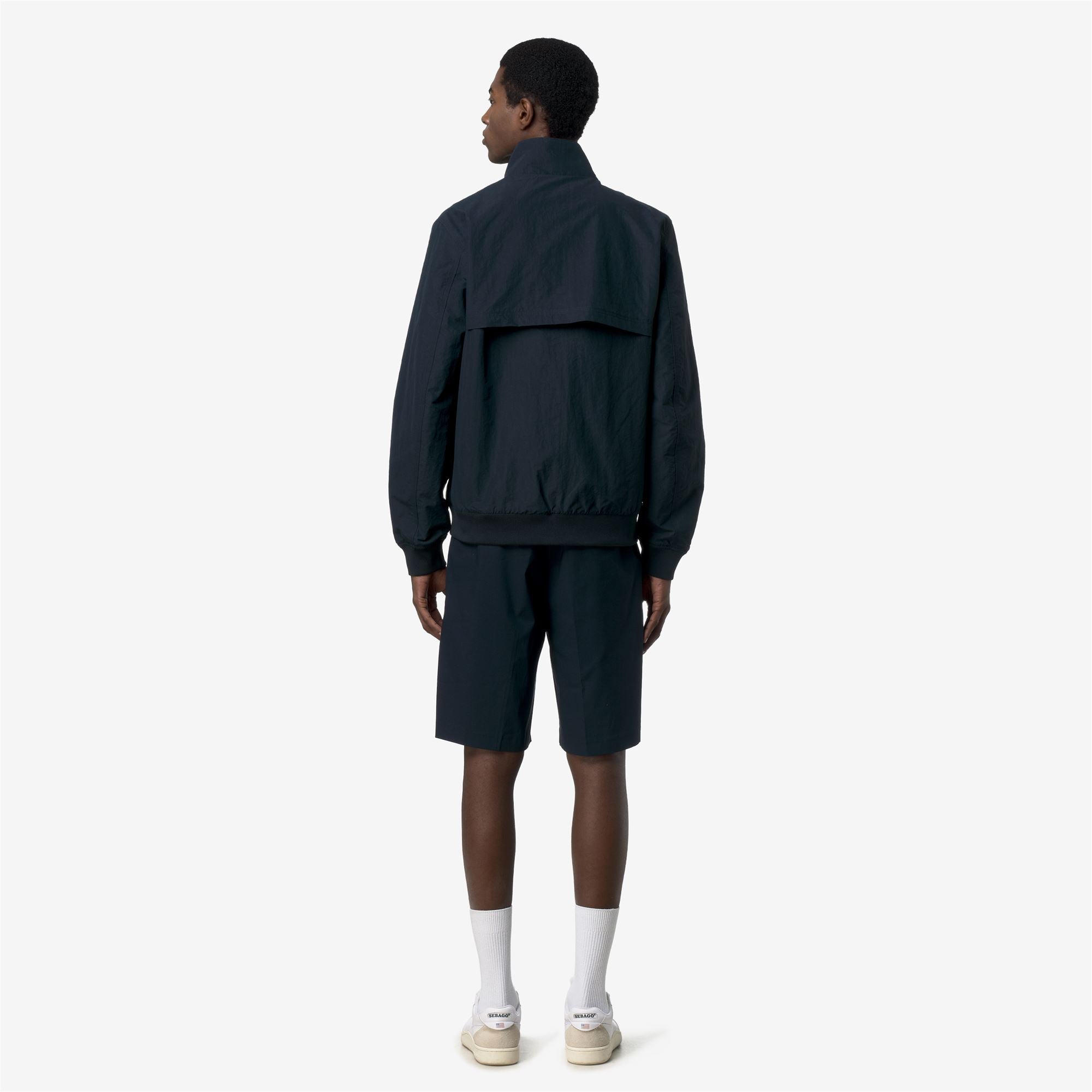 k-way-arsene-cotton-double-veste-court-r-versible-homme-blue-depth image 3