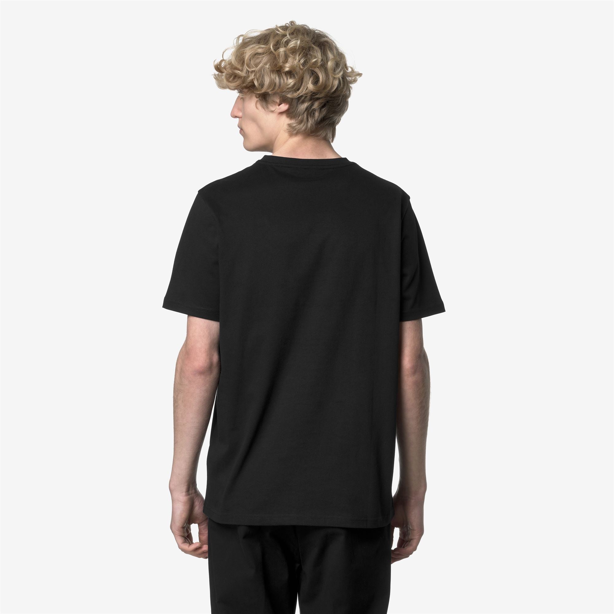 k-way-odom-jersey-peach-t-shirt-homme-black-pure image 3