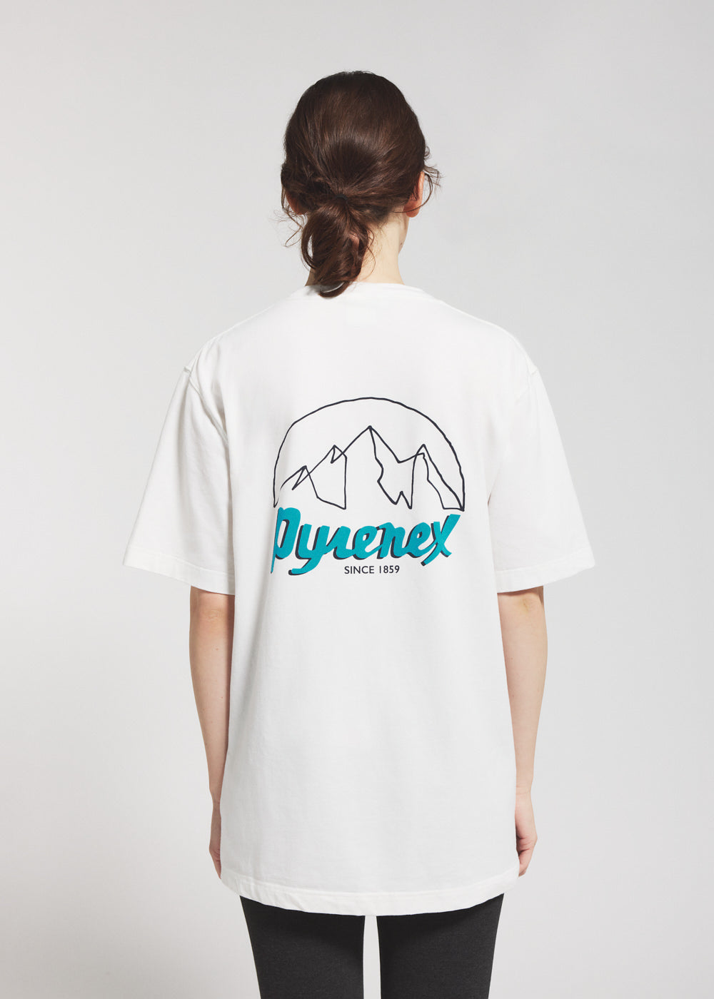 pyrenex-hill-t-shirt-unisexe-coton-bio-blanc image 3