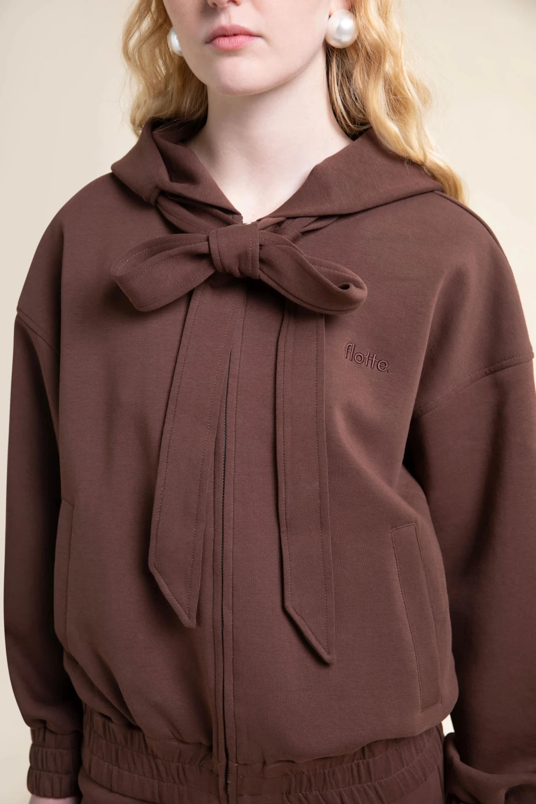 flotte-r-aumur-sweat-capuche-lani-re-bleu-roi image 3