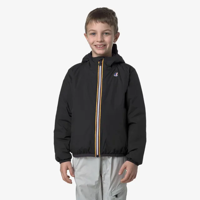 k-way-le-vrai-4-0-claude-warm-veste-mi-longue-enfant-unisexe-black-pure image 1