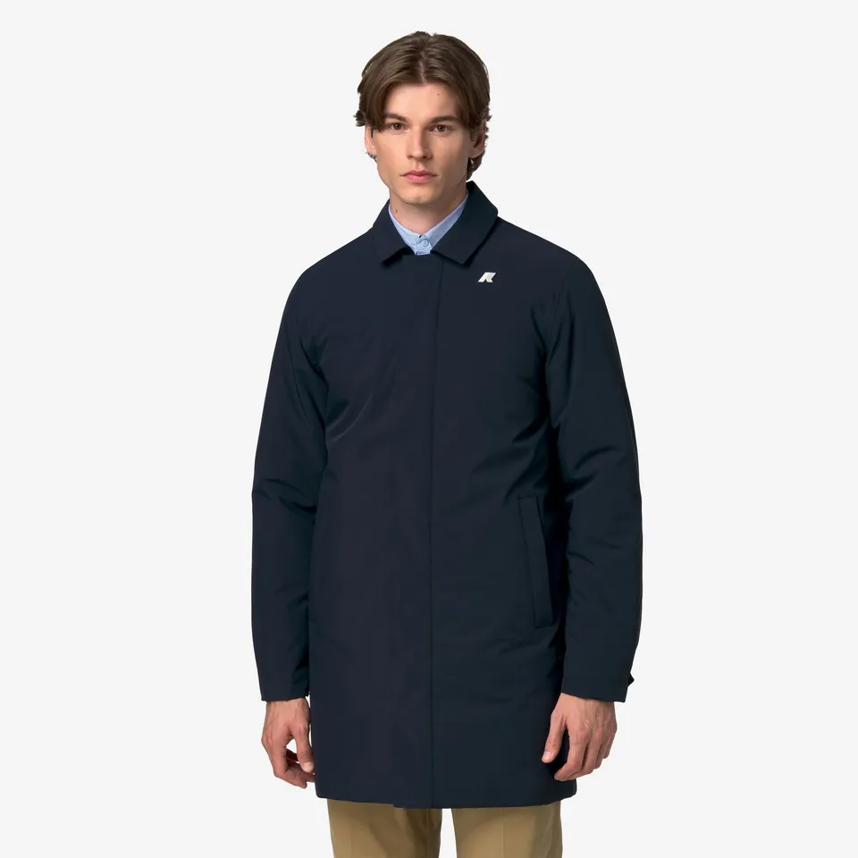 k-way-benoit-st-warm-veste-3-4-homme-blue-depth image 1