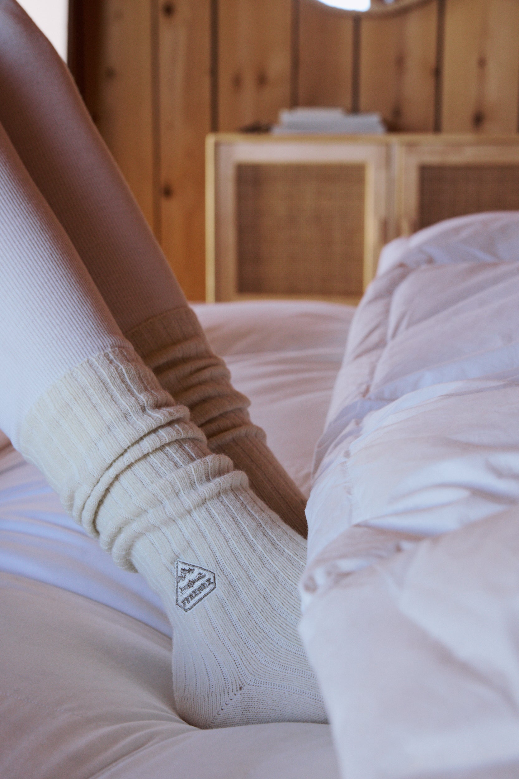 pyrenex-cocoon-chaussettes-beige-laine-m-rinos-et-cachemire image 2