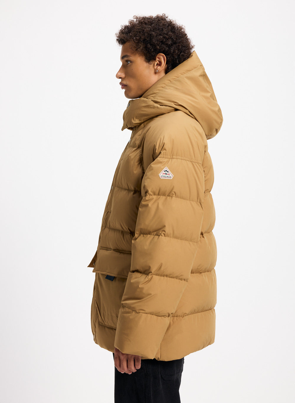 pyrenex-voyager-doudoune-hiver-homme-duvet-naturel-ocre image 4