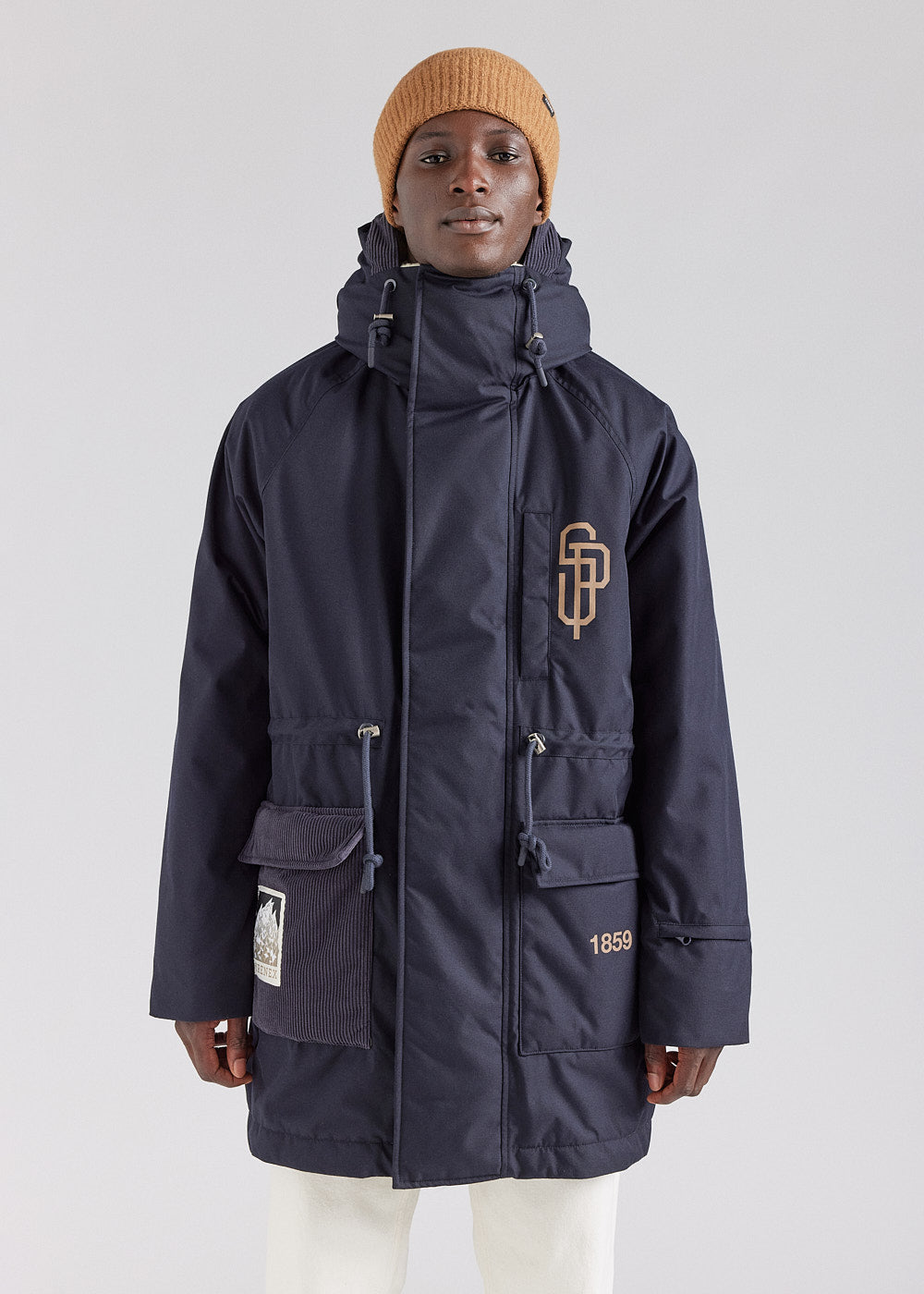 pyrenex-x-supakitch-prk-deep-ink-parka-grand-froid-imperm-able image 1