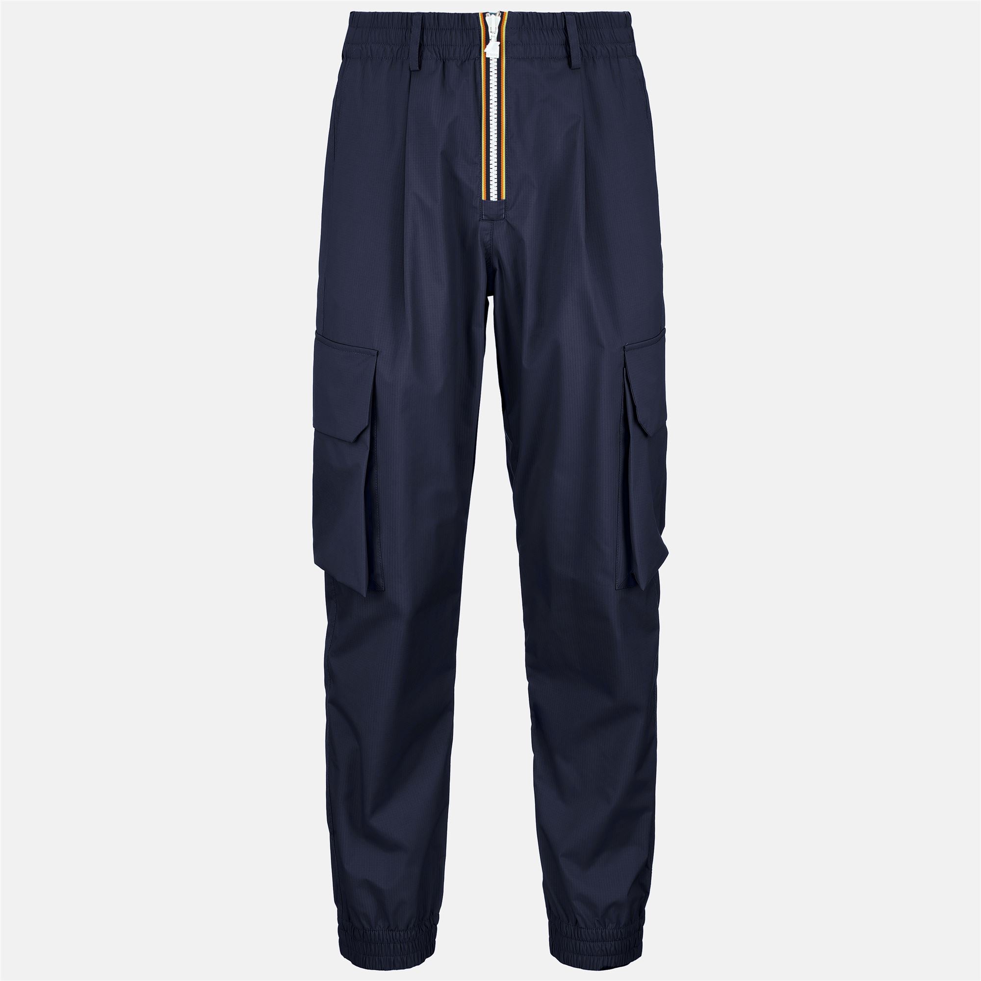 k-way-leo-pocket-2-1-amiable-silver-pantalon-cargo-unisexe-blue-print-blue-royal image 5