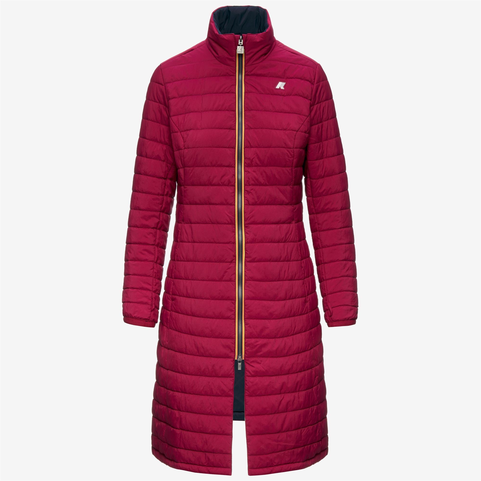 k-way-miranda-3in1-veste-longue-femme-blue-depth-red-dk image 7