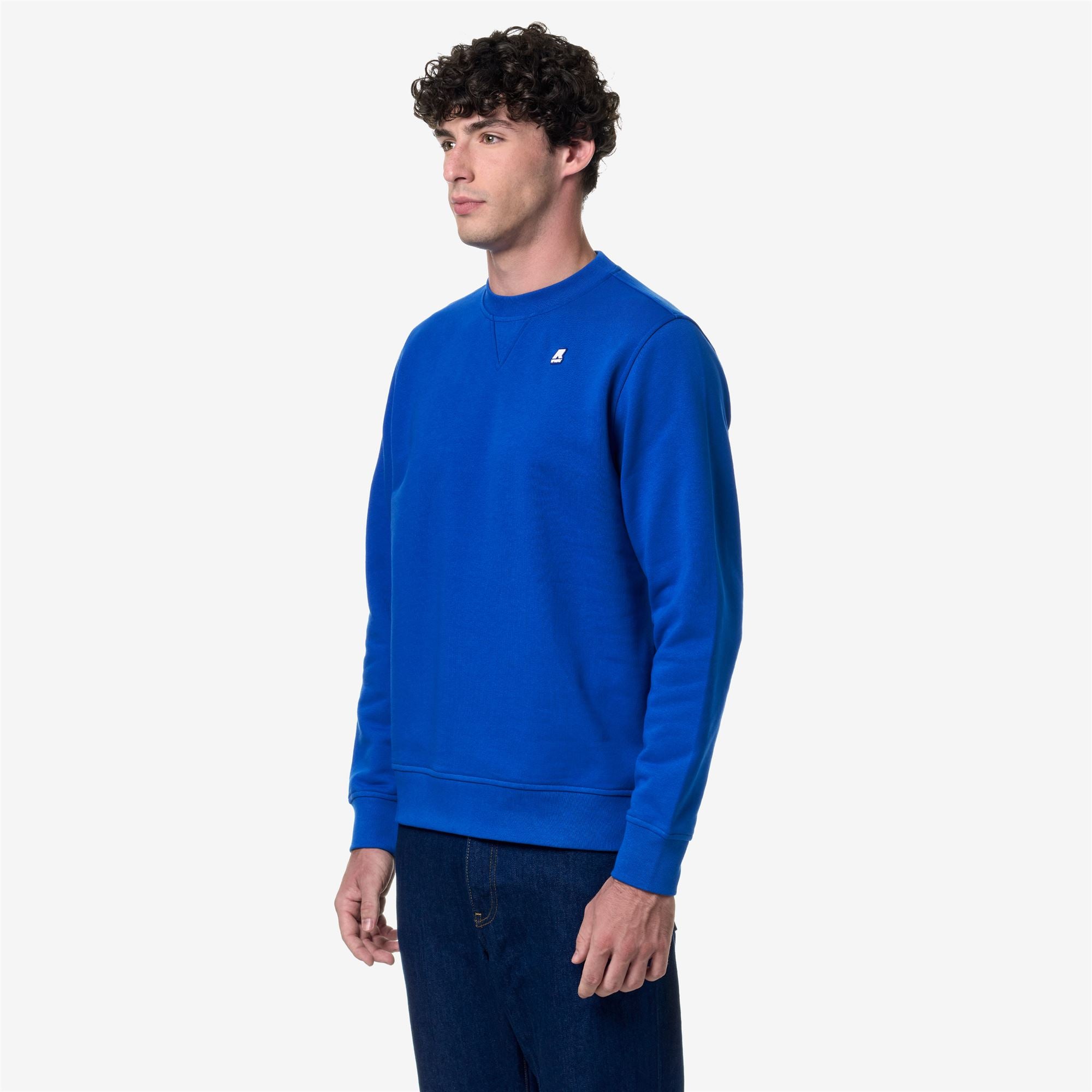 k-way-baptiste-pull-polaire-homme-blue-royal-marine image 2