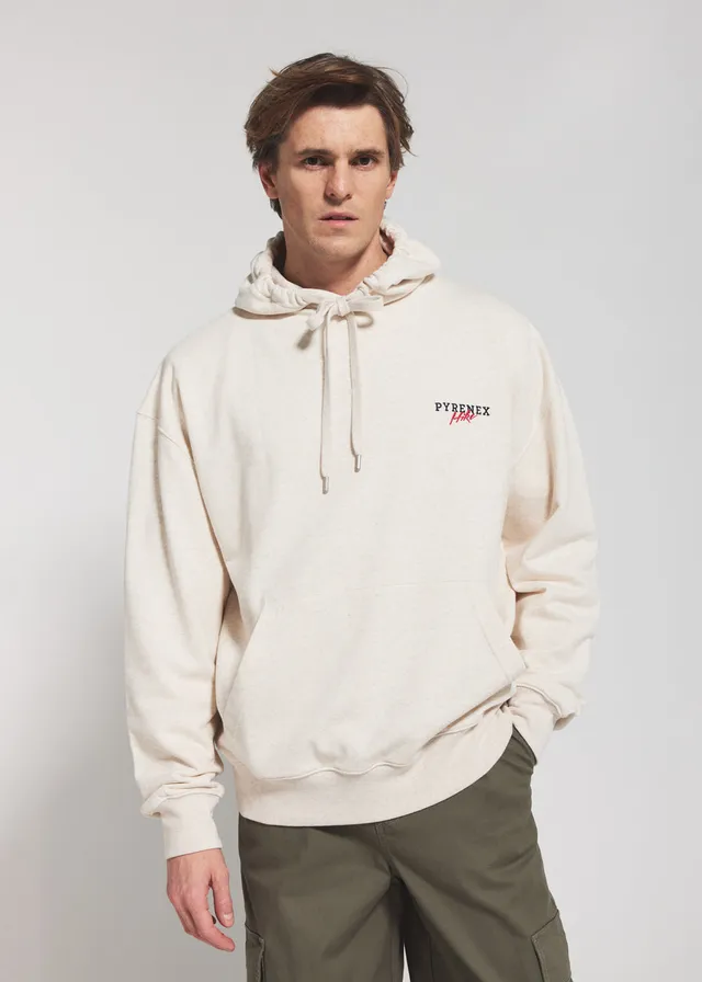 pyrenex-sierra-pullover-unisexe-capuche-coton-biologique-cr-me image 1