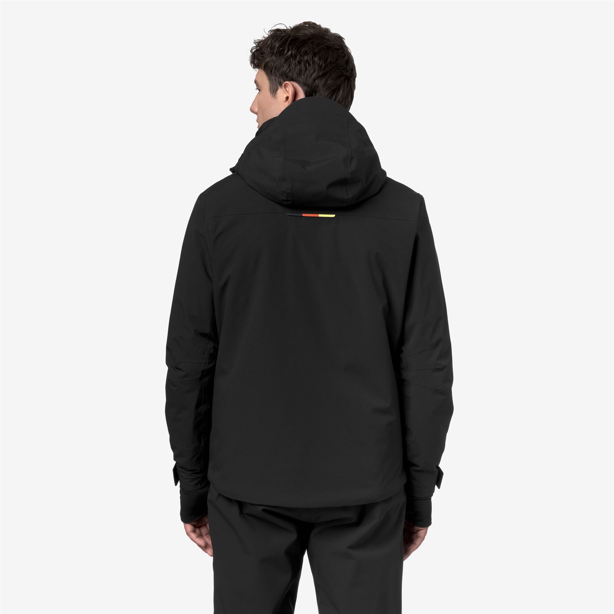 k-way-lesarcs-2l-twill-veste-de-ski-milieu-homme-black-pure image 3
