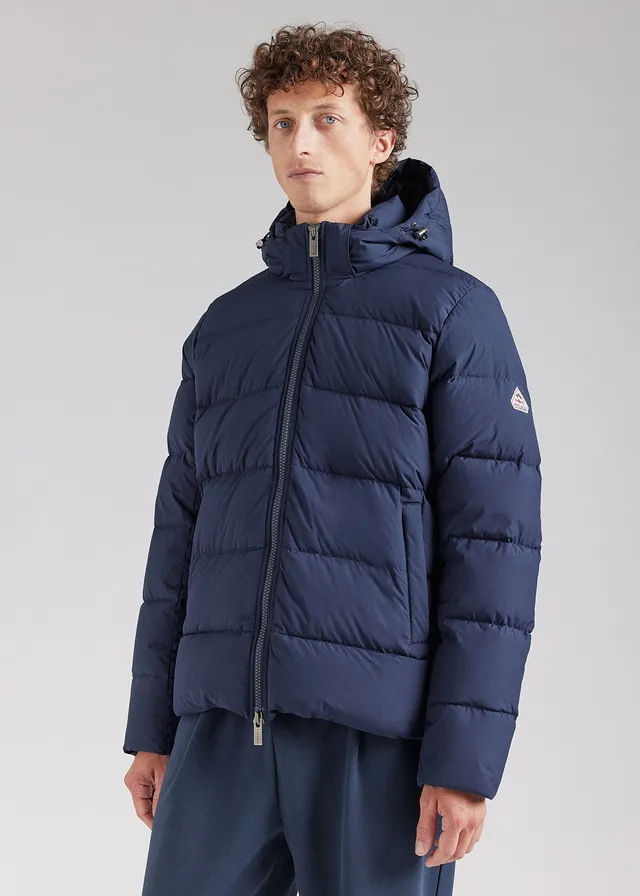 pyrenex-spoutnic-doudoune-homme-capuche-amovible-bleu-marine image 1