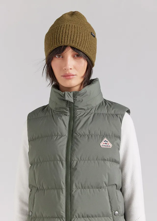 pyrenex-soazig-2-bonnet-en-laine-khaki image 1