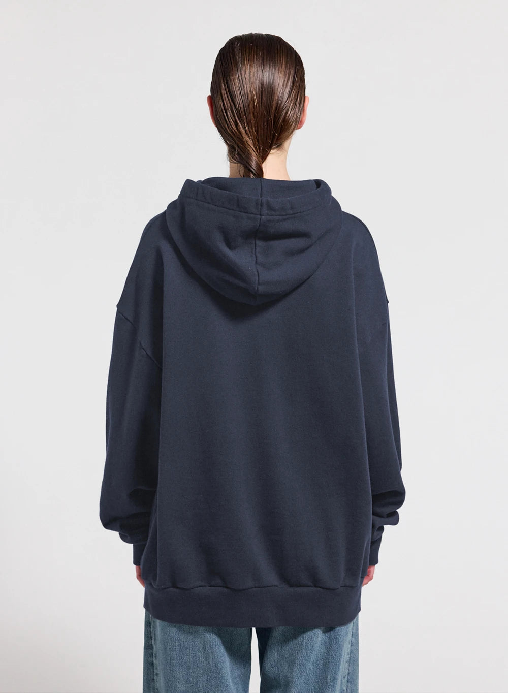 pyrenex-journey-sweat-capuche-unisexe-bleu-marine-coton-bio image 4
