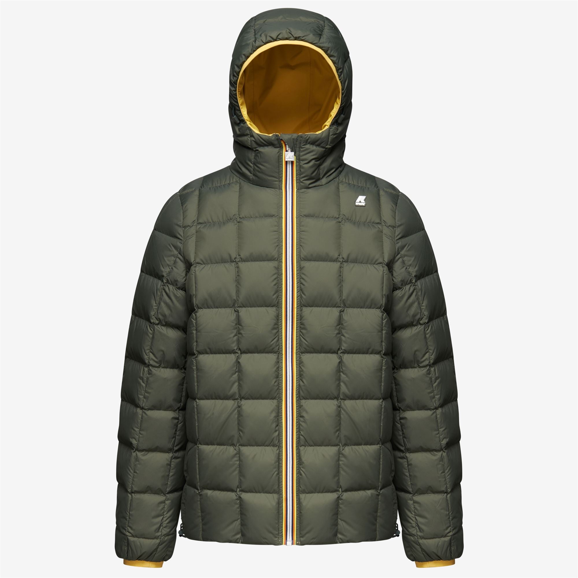 k-way-jack-st-thermo-double-veste-court-homme-yellow-z-green-b image 6