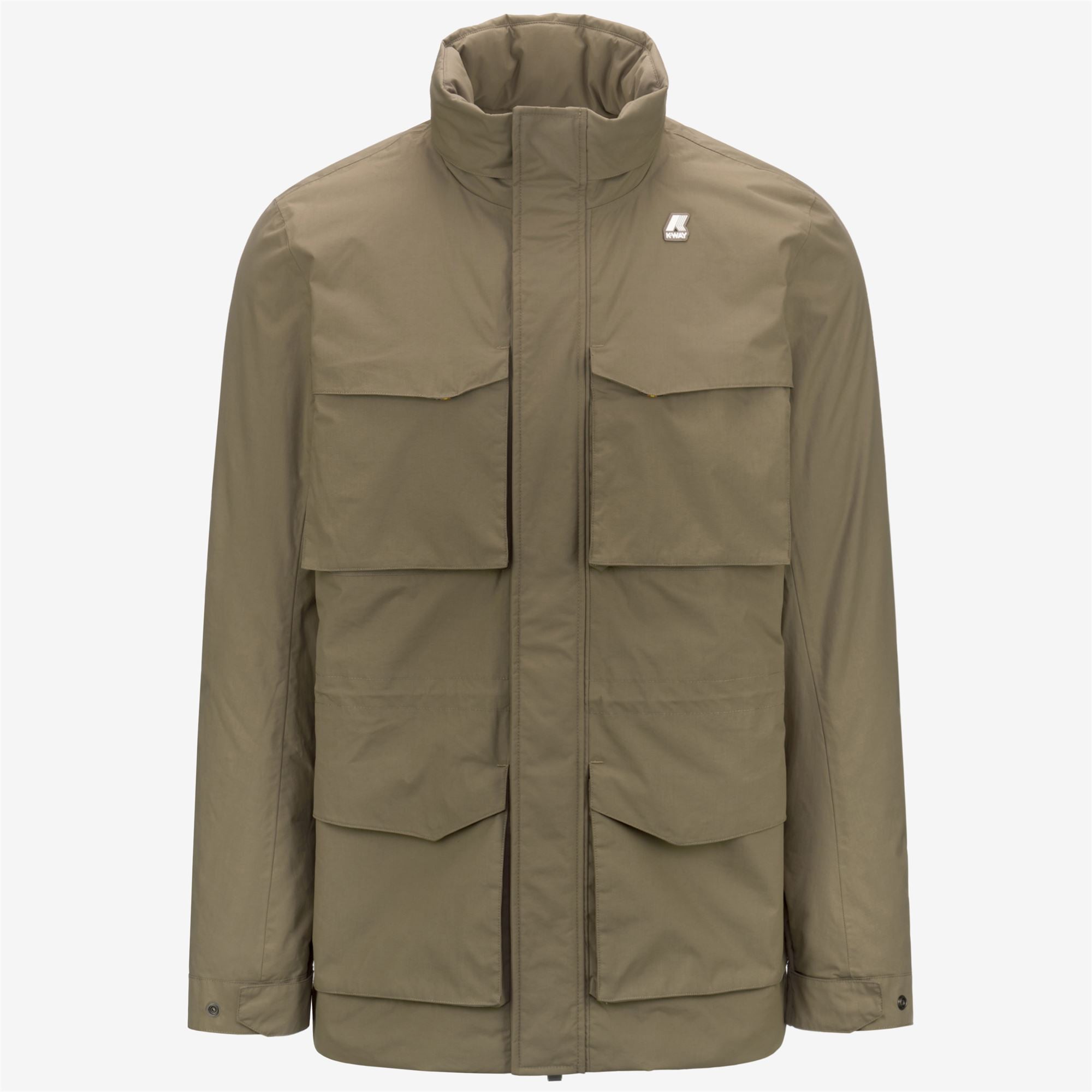 k-way-manphy-warm-ottoman-veste-milieu-homme-beige-taupe image 5