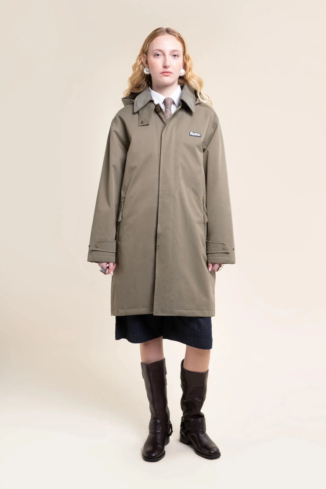 flotte-reuilly-parka-imperm-able-longue-bleu-marine image 1