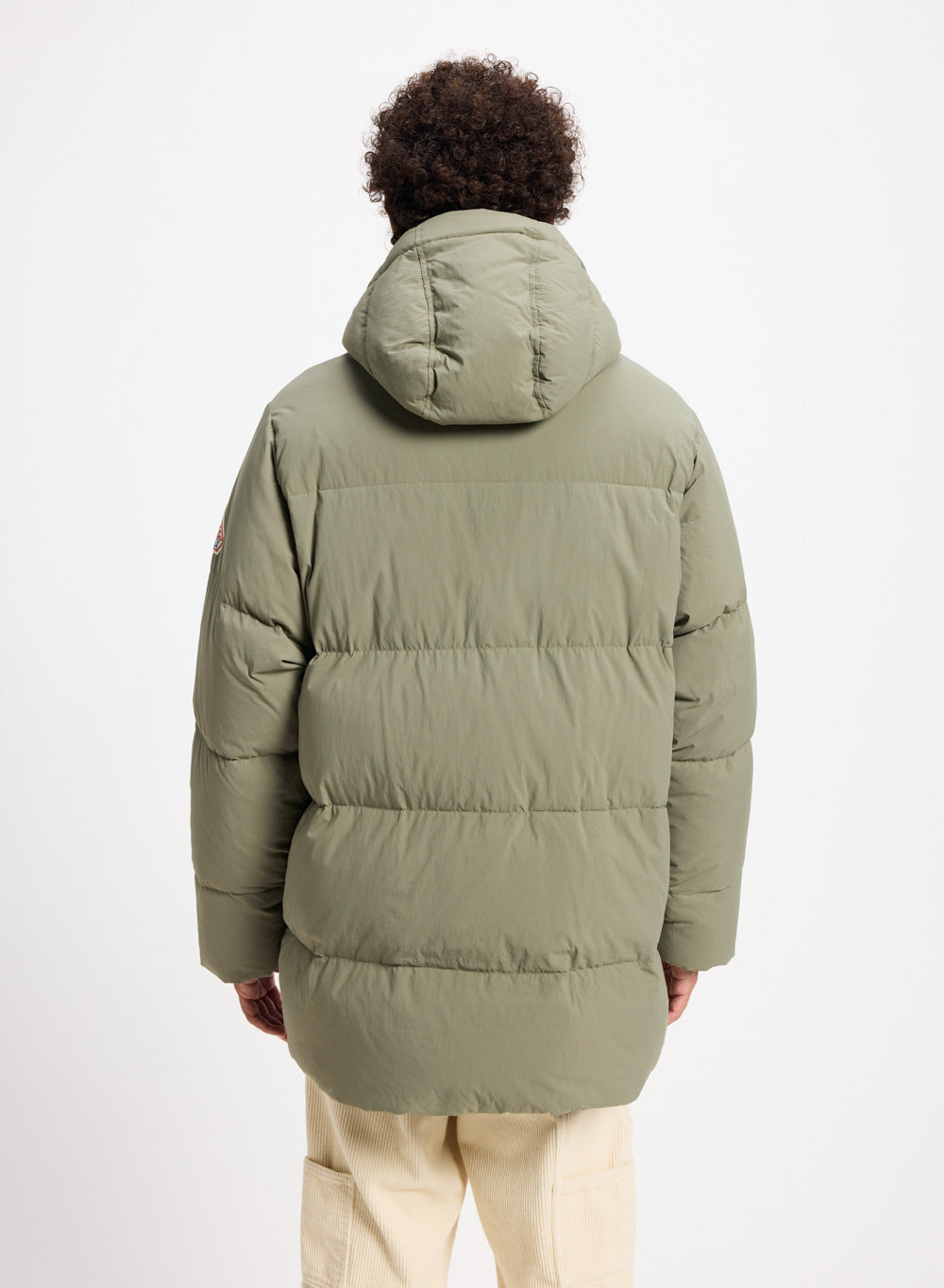 pyrenex-snuggle-doudoune-homme-kaki-grand-froid-30-c-capuche image 5