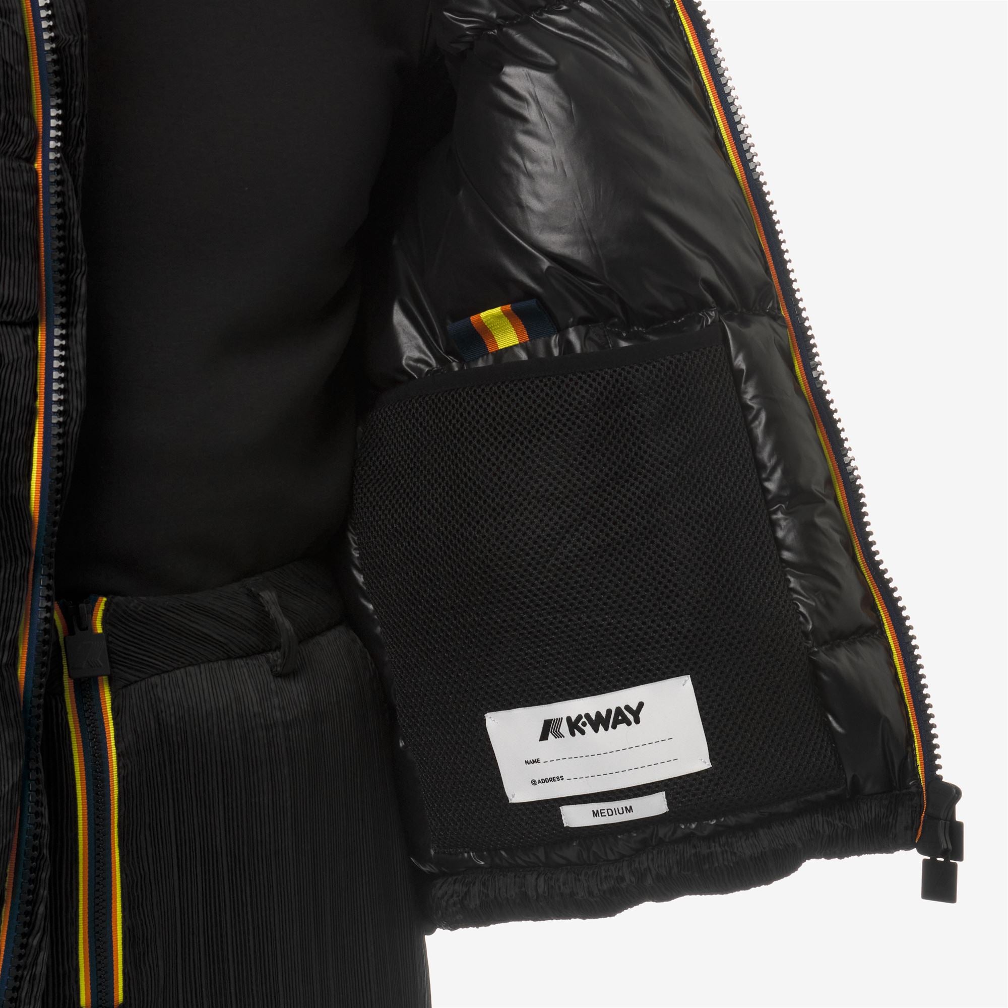 k-way-claudeny-plisse-thermo-heavy-doudoune-courte-homme-black-pirate image 4