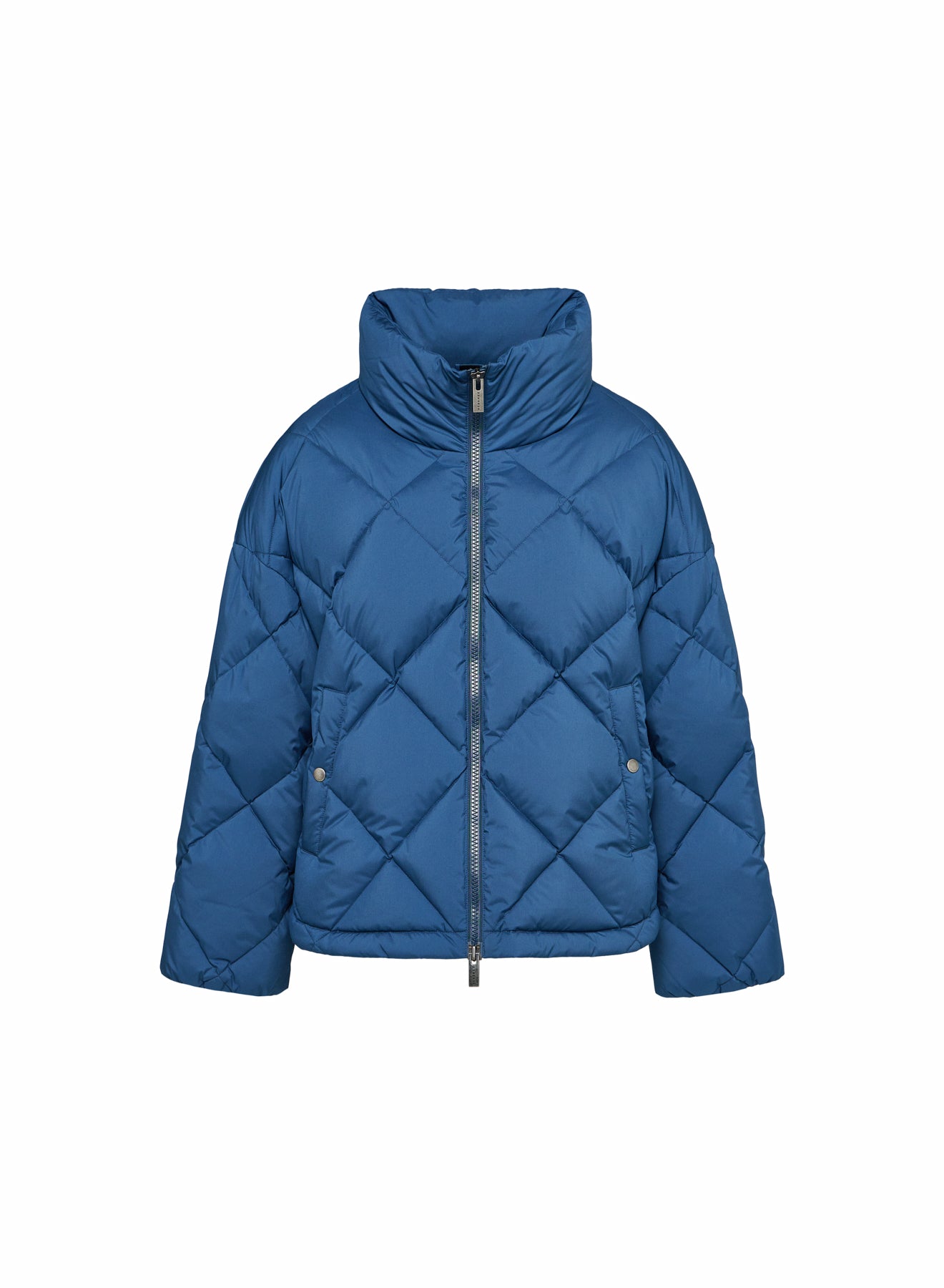 pyrenex-adele-doudoune-oversize-femme-col-enveloppant-bleu-p-trole image 5