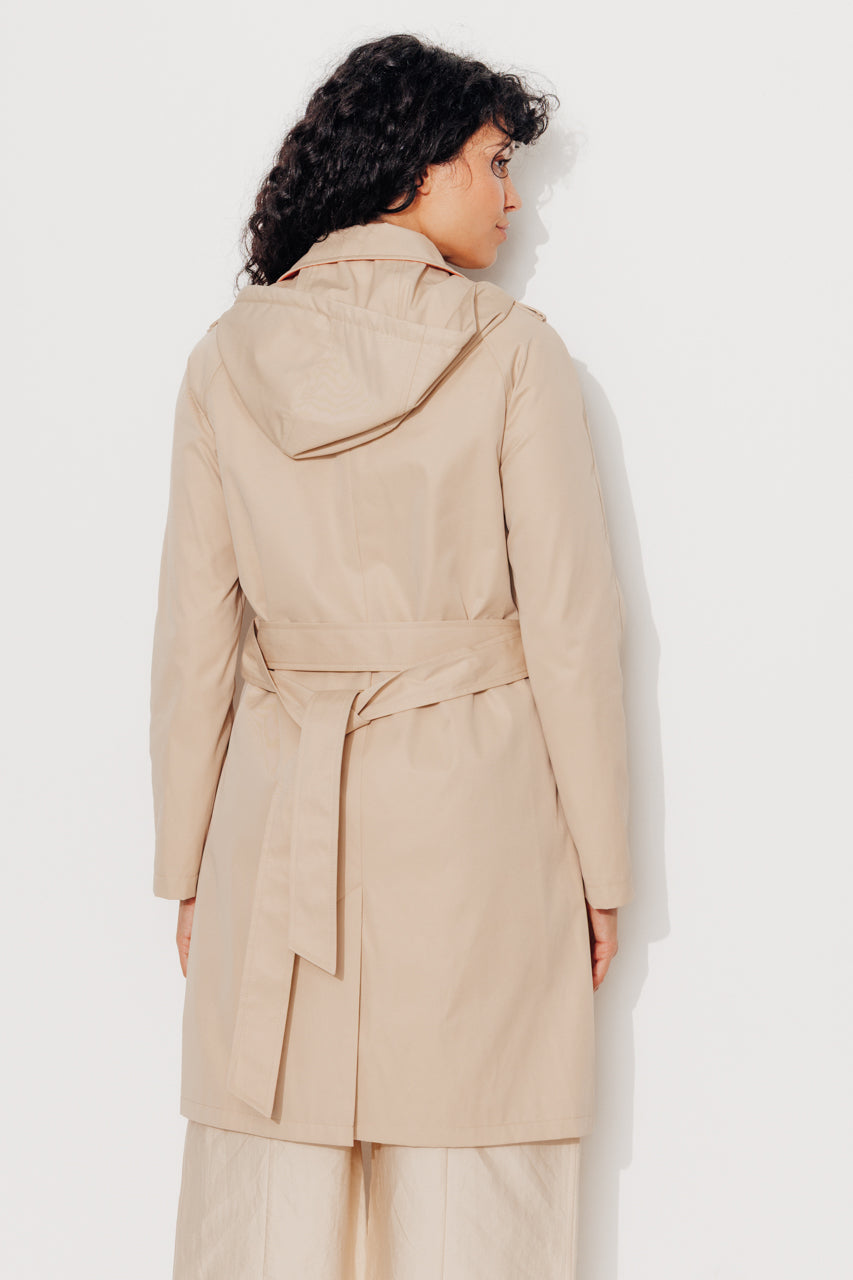 trench-coat-tangry-trench-droit-mi-long-beige-capuche-et-gilet-amovible image 4