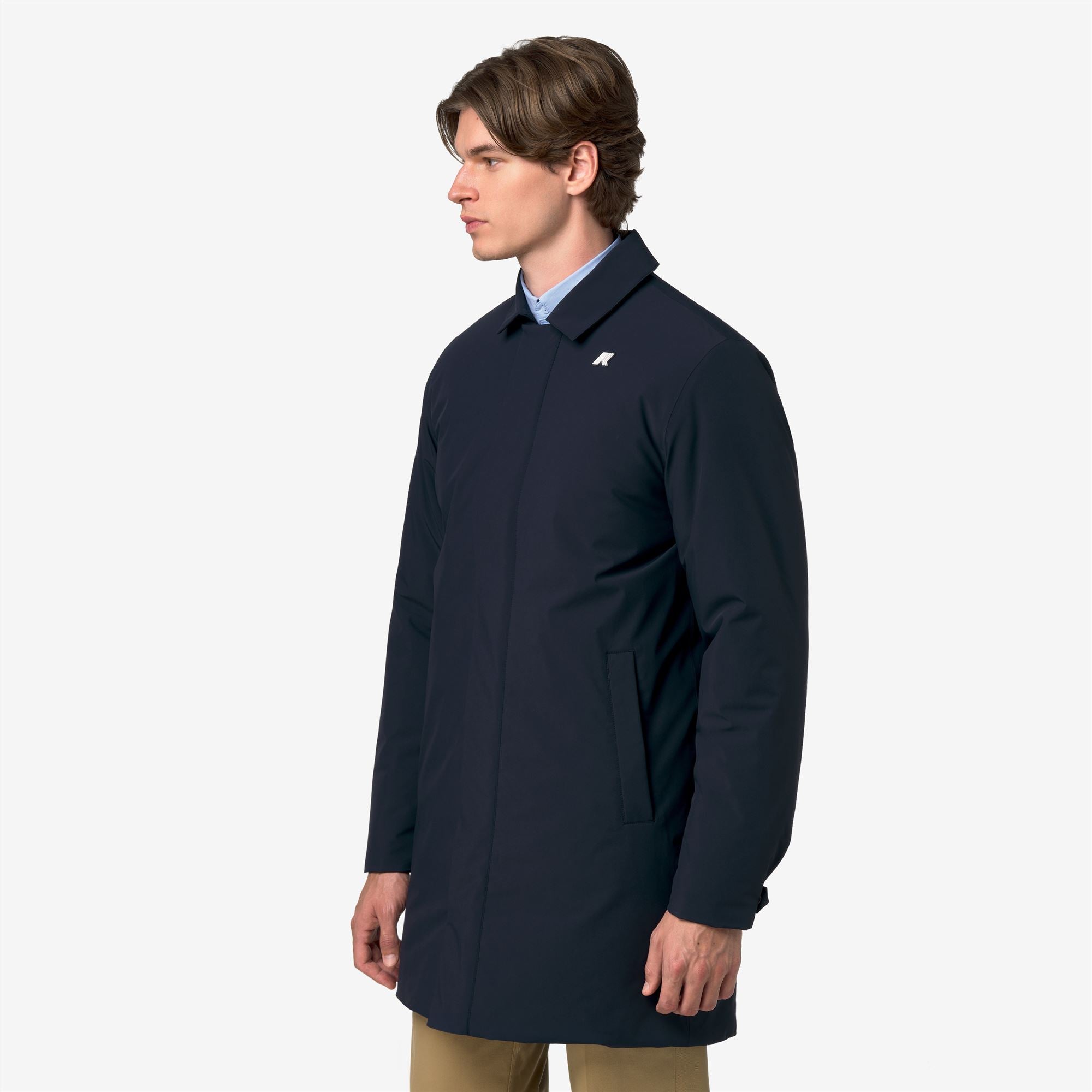 k-way-benoit-st-warm-veste-3-4-homme-blue-depth image 2