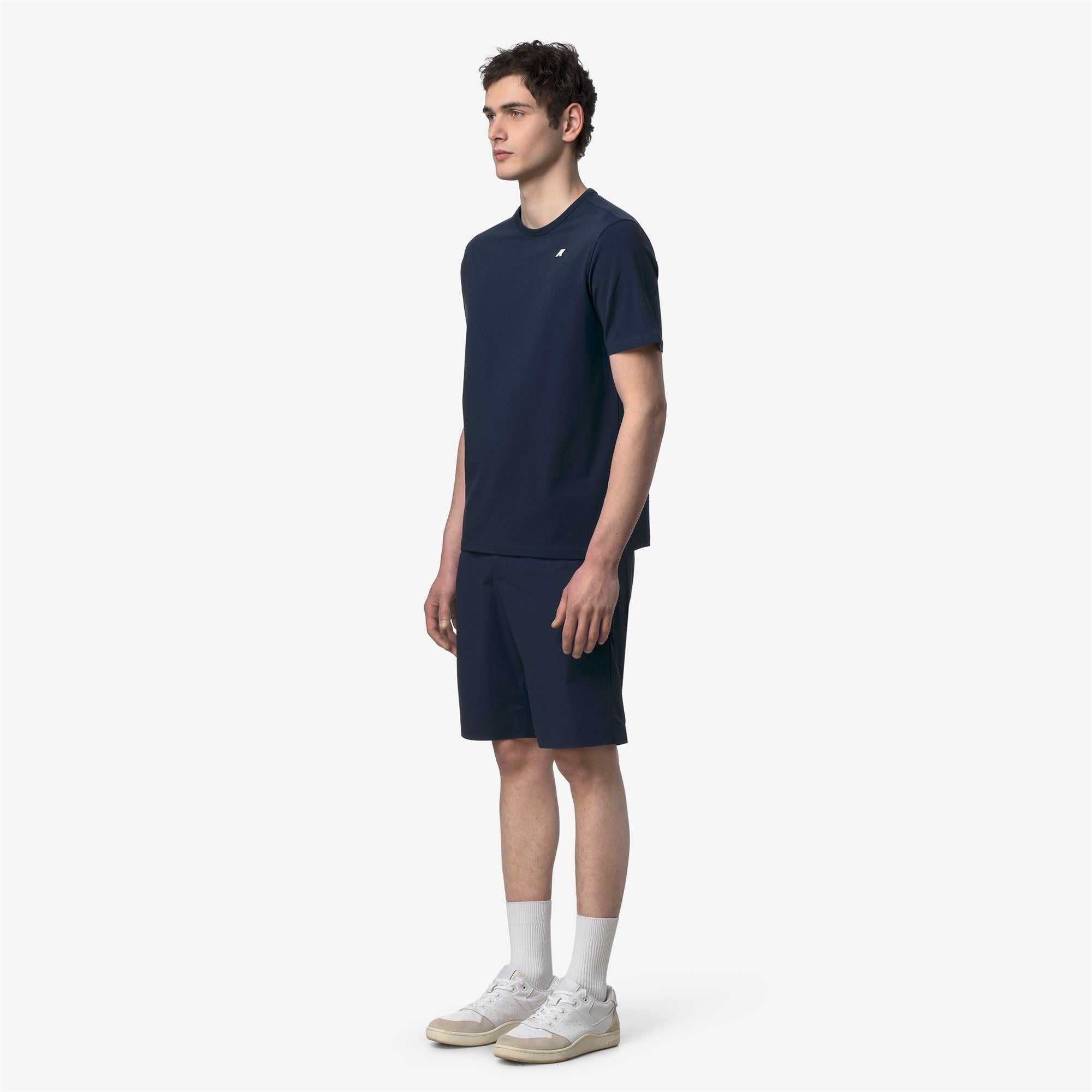 k-way-adame-light-stretch-jersey-t-shirt-homme-blue-insignia image 2