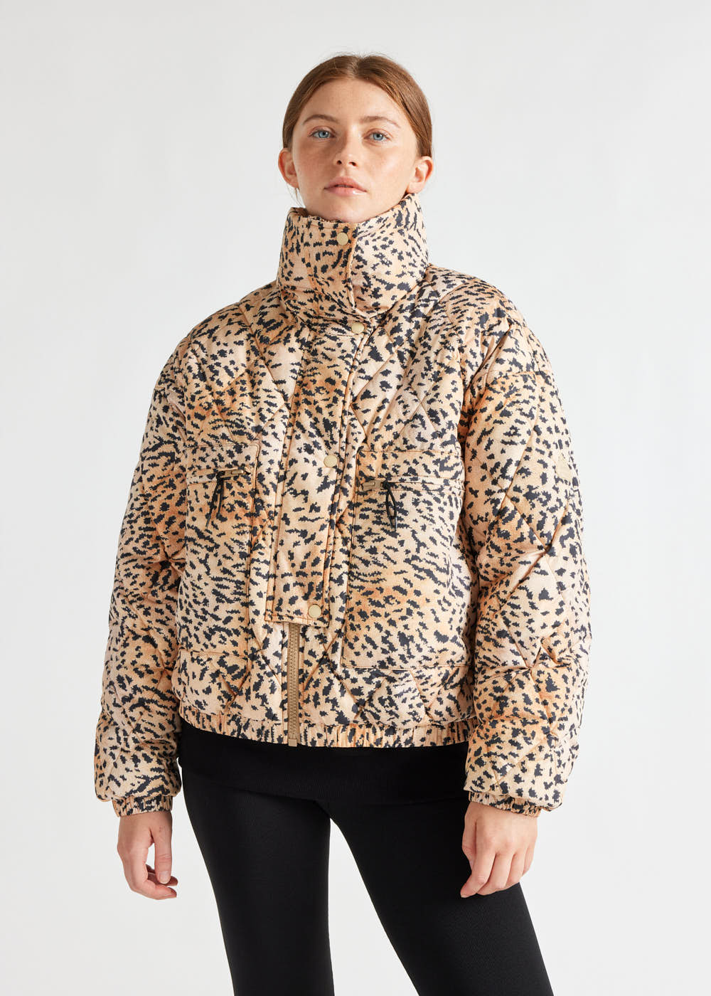 pyrenex-x-roseanna-doudoune-friday-femme-l-opard-wild-print image 1