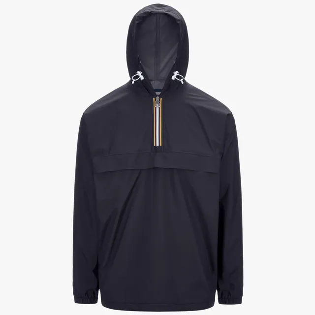 k-way-leon-1965-veste-mi-saison-unisexe-blue-depth image 1