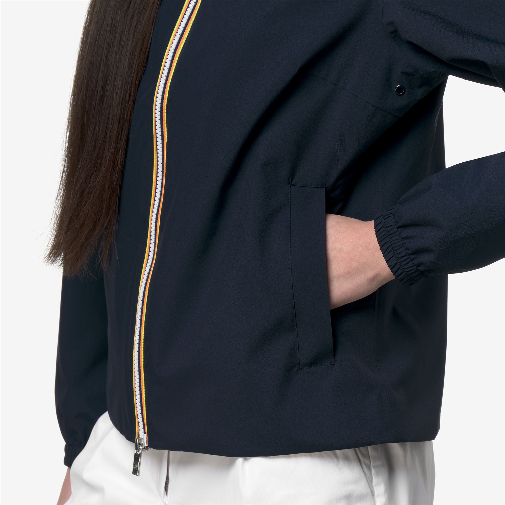 k-way-lil-2-0-stretch-poly-jersey-veste-femme-blue-depth image 4