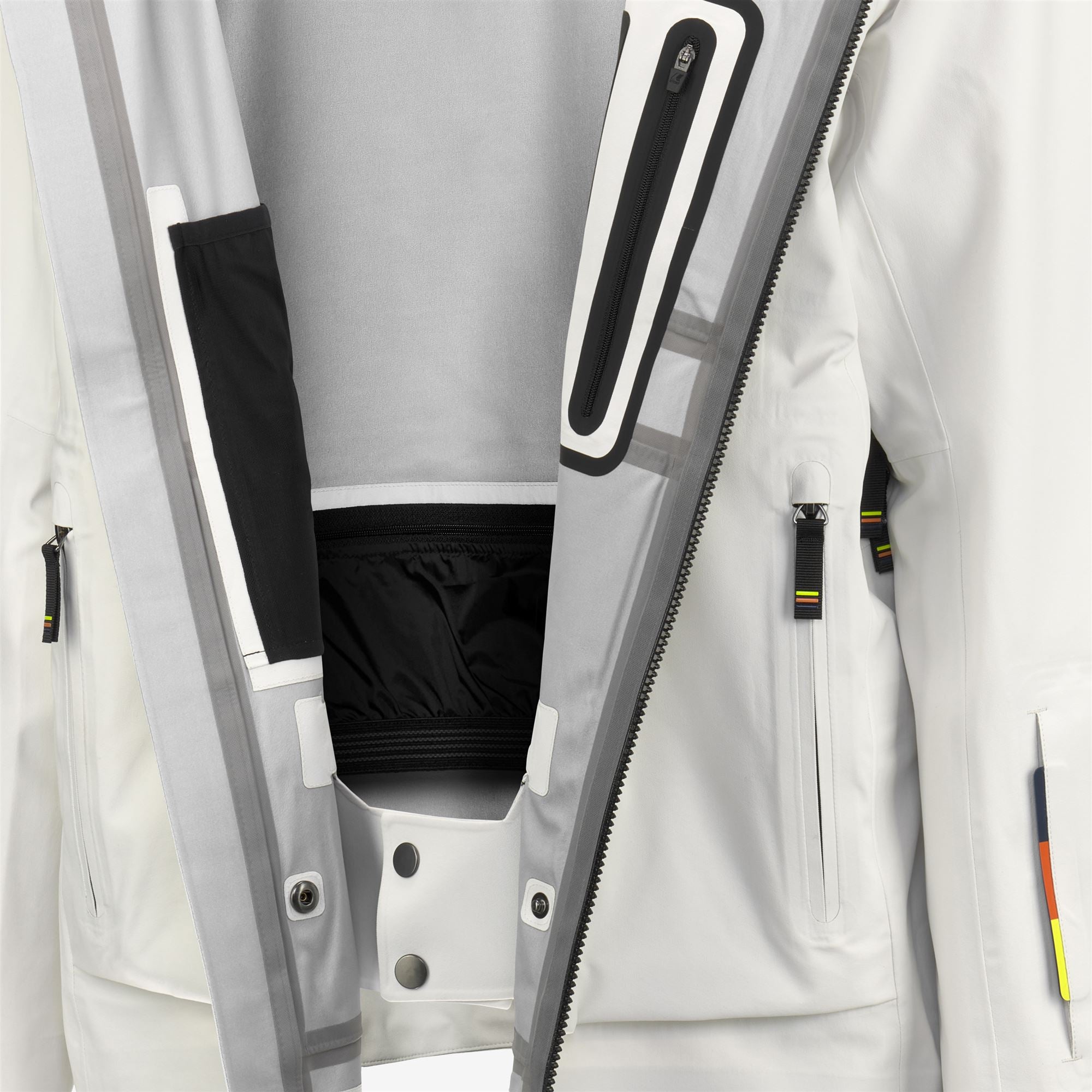 k-way-bozel-3-layers-shell-jacket-veste-milieu-homme-white-gardenia image 6