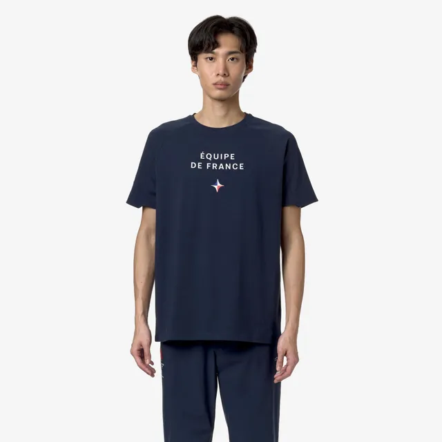 k-way-brombeis-orient-express-ac-t-shirt-unisexe-blue-dress image 1