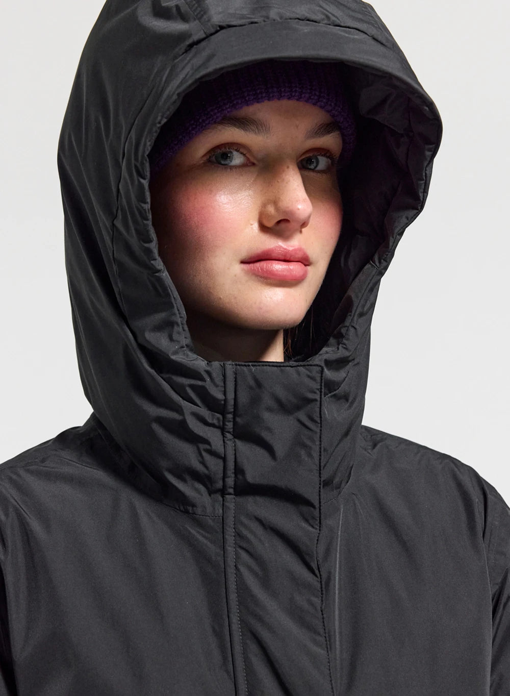 pyrenex-easy-parka-imperm-able-femme-noire-en-duvet-naturel image 5