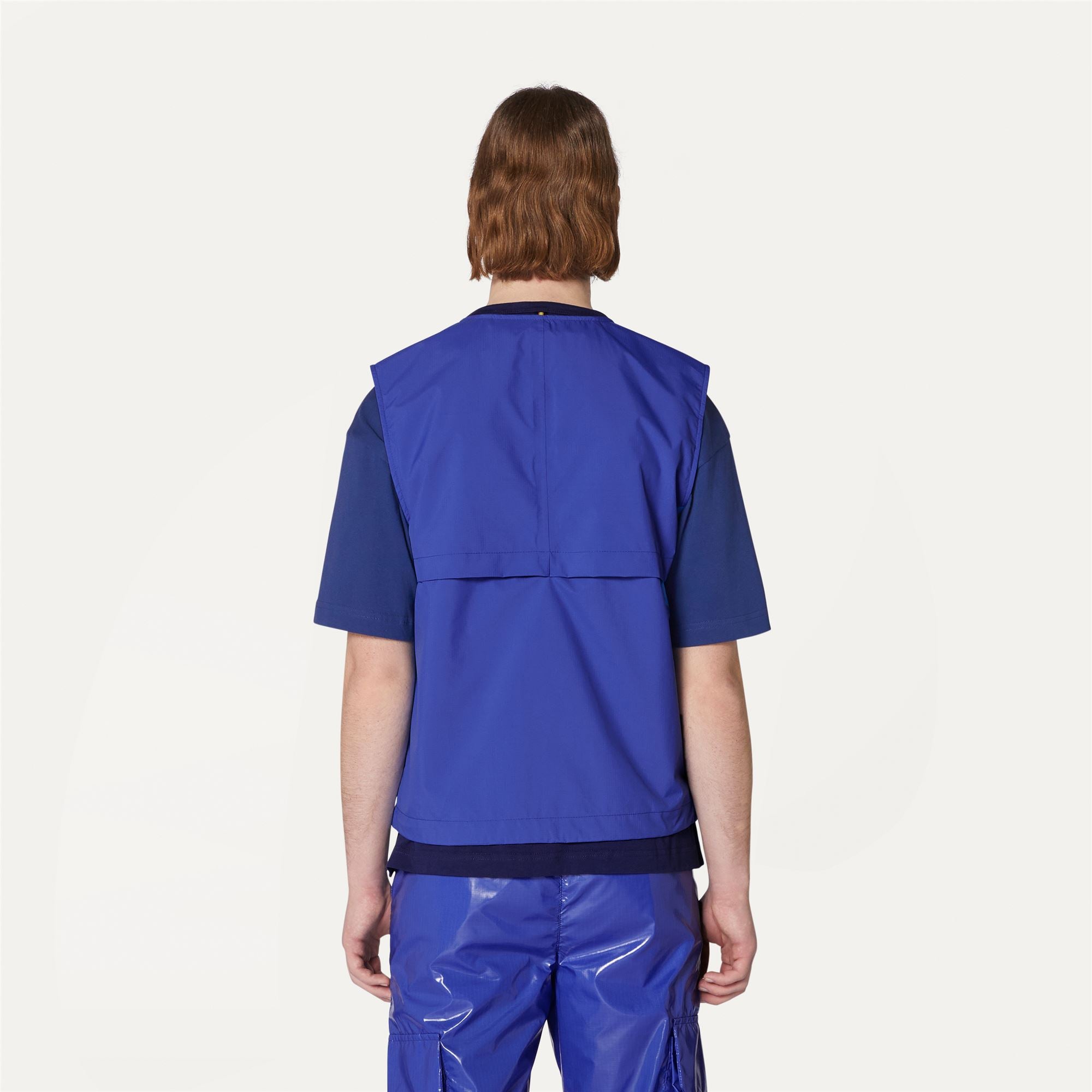 k-way-barnel-2-1-amiable-silver-gilet-unisexe-blue-royal image 3