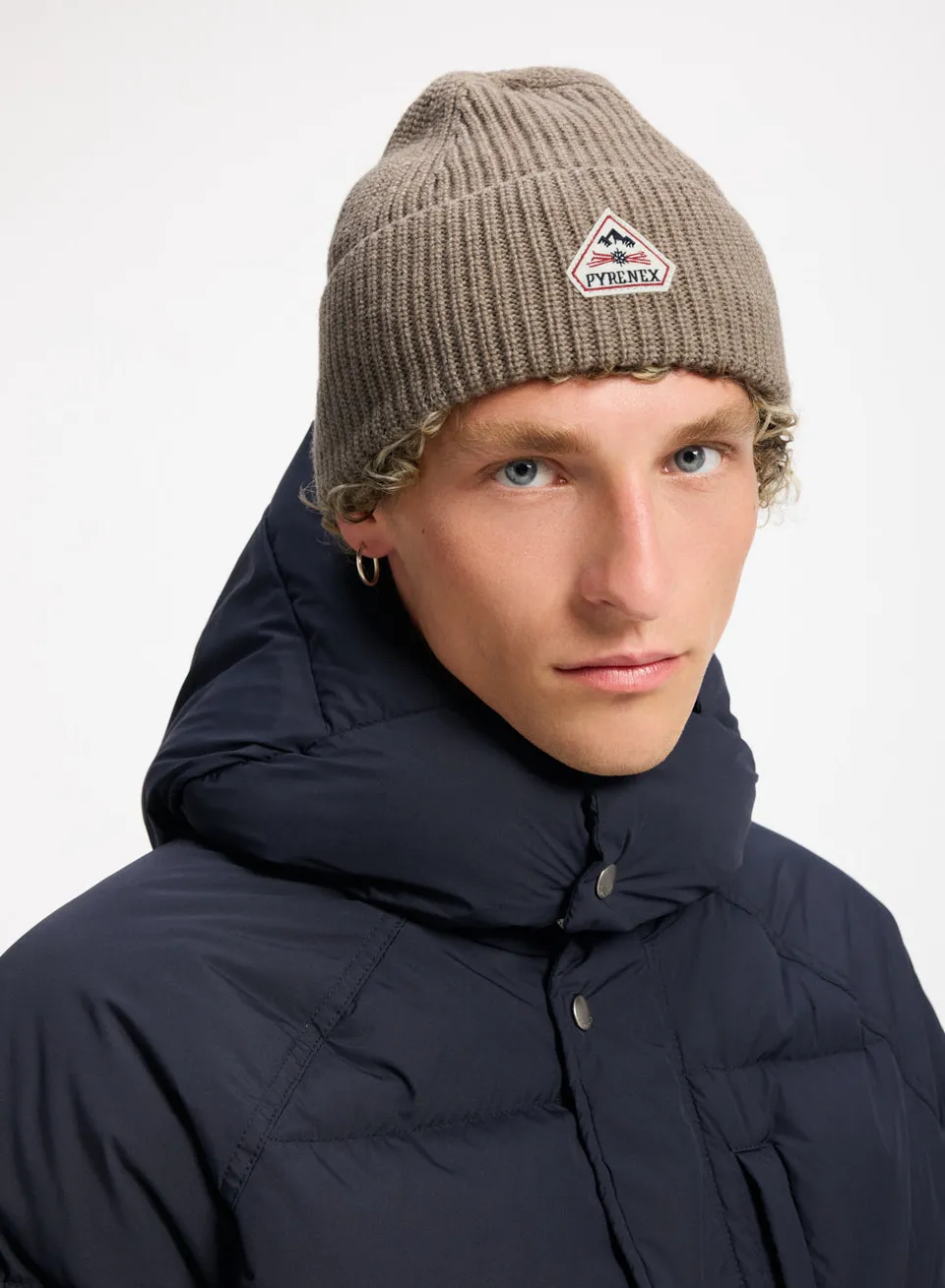 pyrenex-gomma-bonnet-gris-taupe image 1
