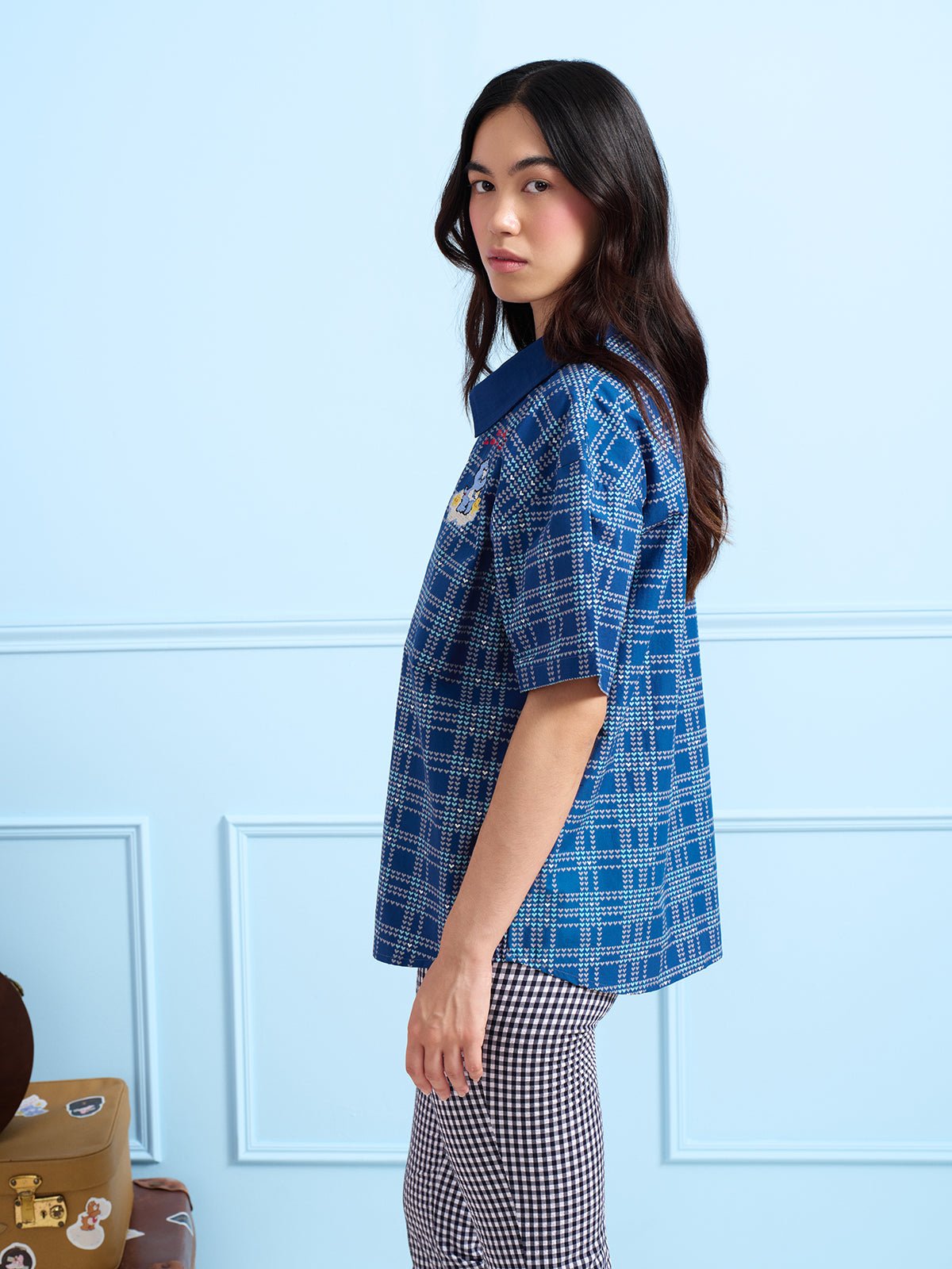 flotte-tomasi-chemise-popeline-bisounours-femme-oversize image 8