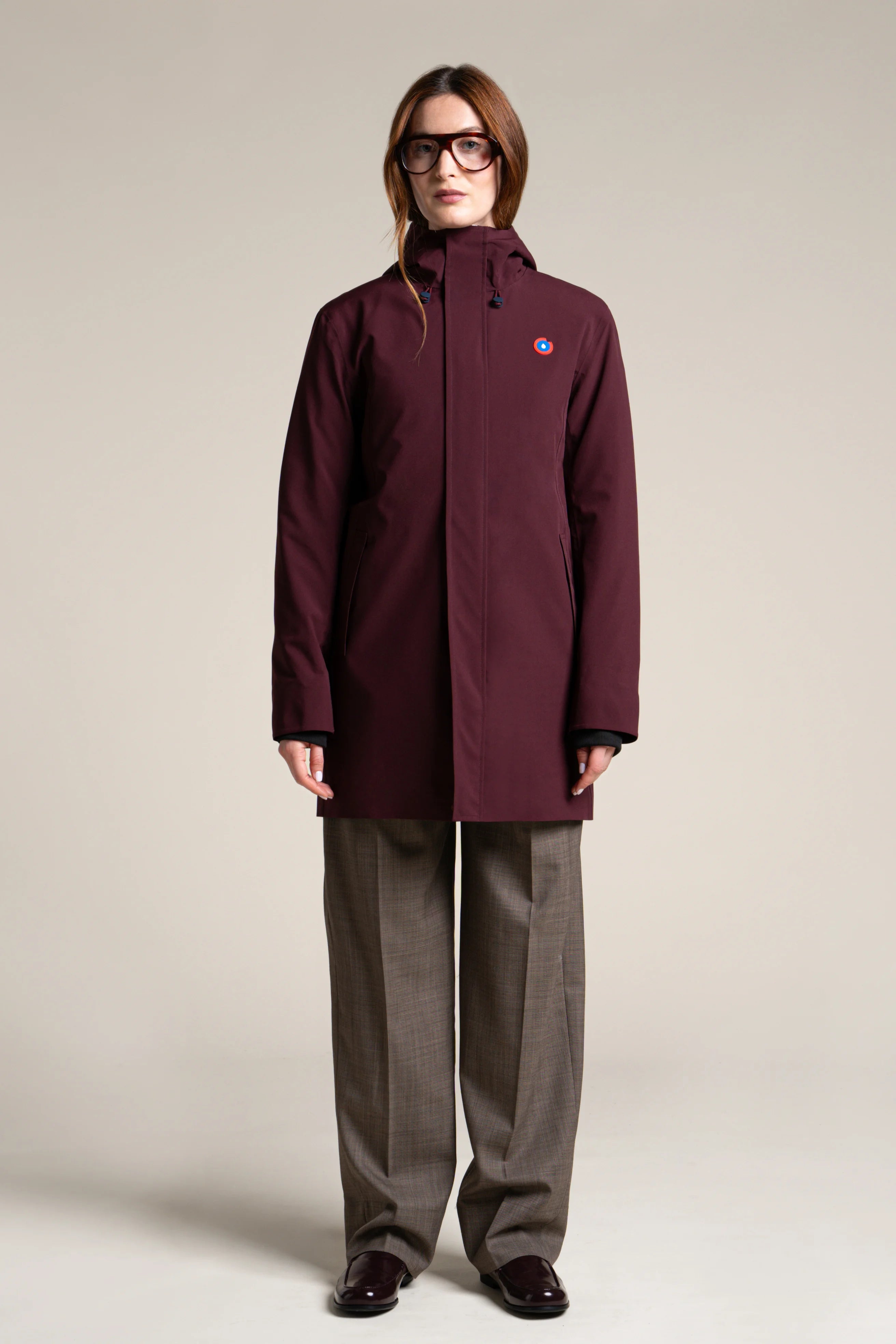 flotte-beaubourg-parka-imperm-able-bordeaux image 3