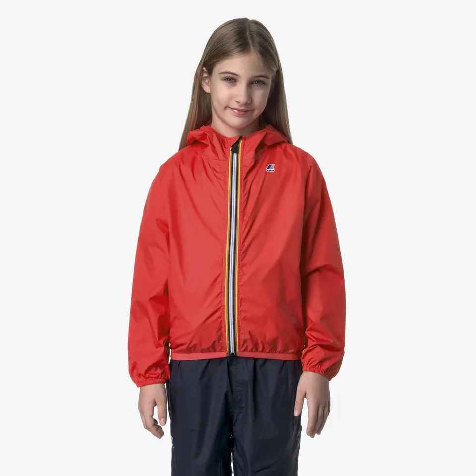 k-way-p-le-vrai-4-0-claude-veste-milieu-enfant-unisexe-red-poppy image 1