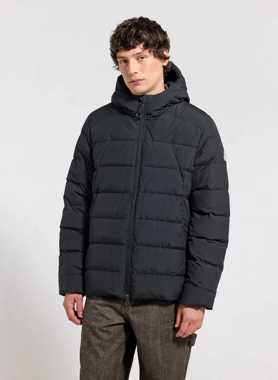 pyrenex-kepler-doudoune-capuche-homme-noire-imperm-able image 1